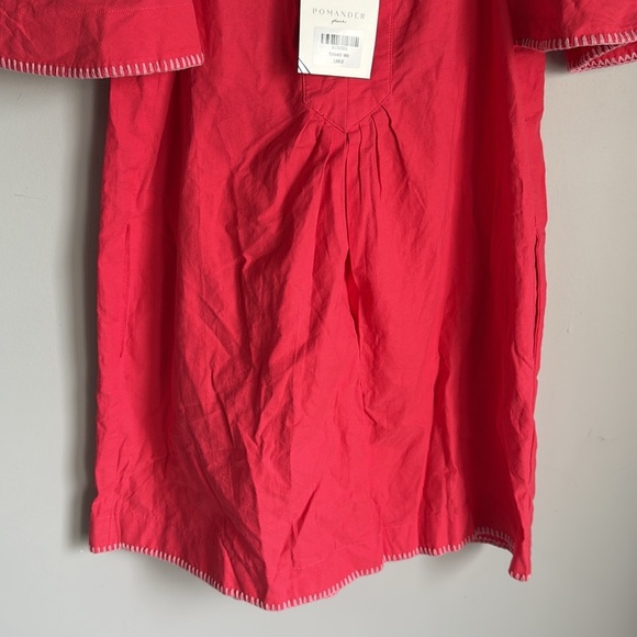 NEW TUCKERNUCK POMANDER PLACE Poppy Stitch Finley Flutter Sleeve Dress Large - Picture 7 of 13